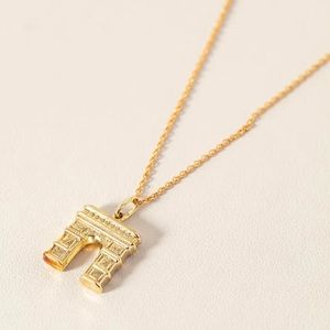 Walker & Hall 14k Gold ✨ Arc De Triomphe Necklace Charm 🇫🇷